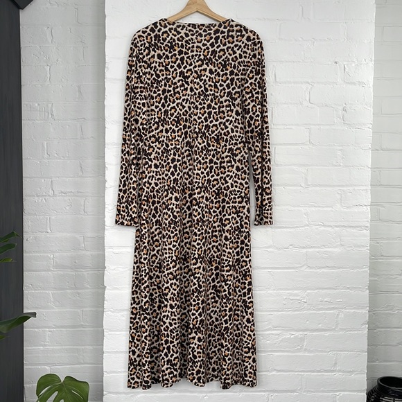 ZARA Animal Print Dress - Picture 2 of 8